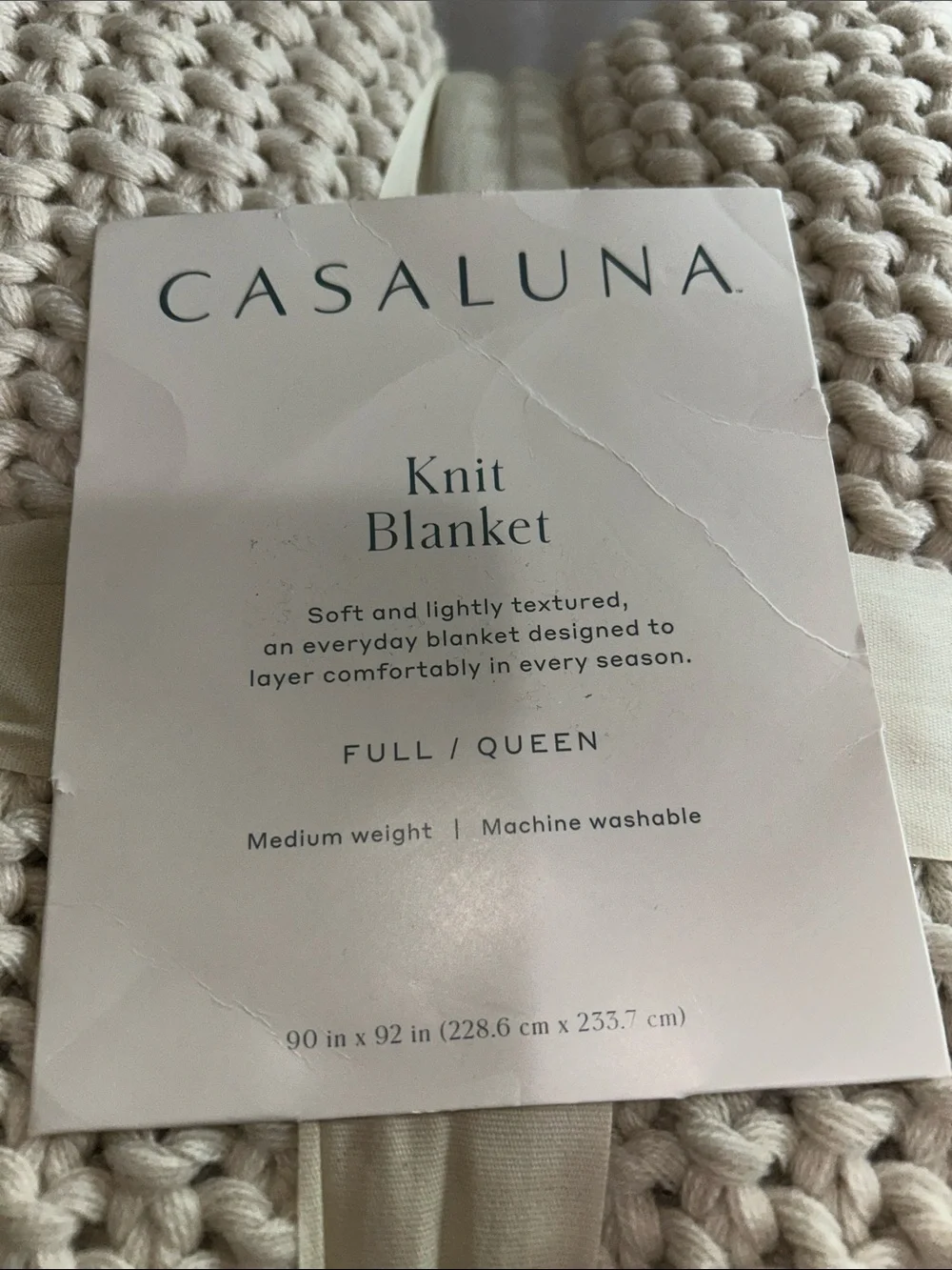 Casaluna chunky knit